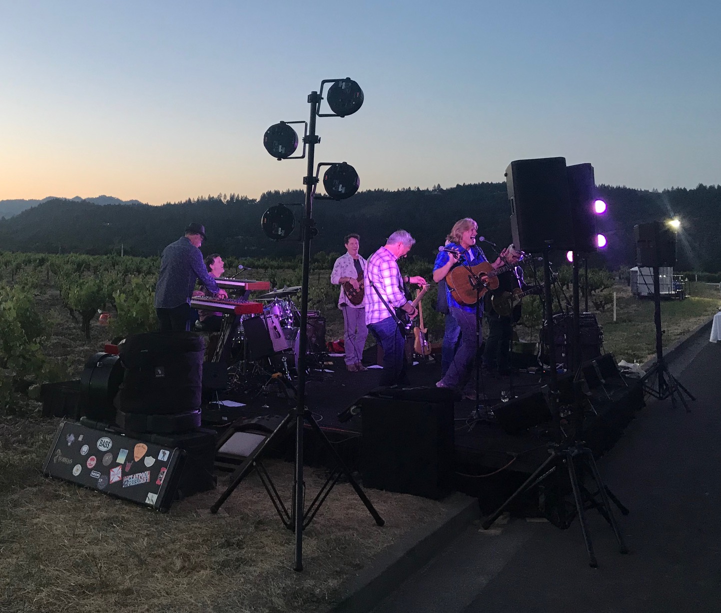 2019 St. Helena Neighborhood Table Dinner Silverado Pick-ups Band