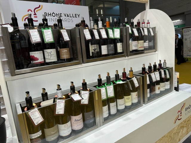 Rhone self tasting area