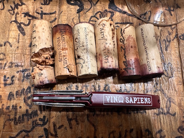 Napa Valley Cabernet Sauvignon Corks at Sapiens.